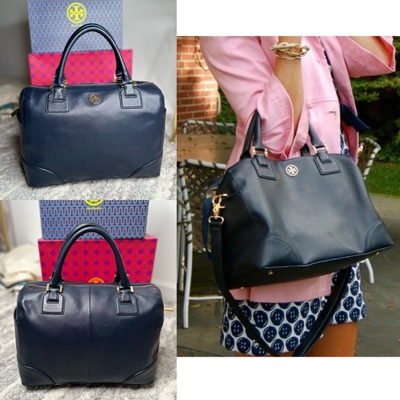 LARGE TORY BURCH Robinson Bowler Bag - Picture 2 of 13